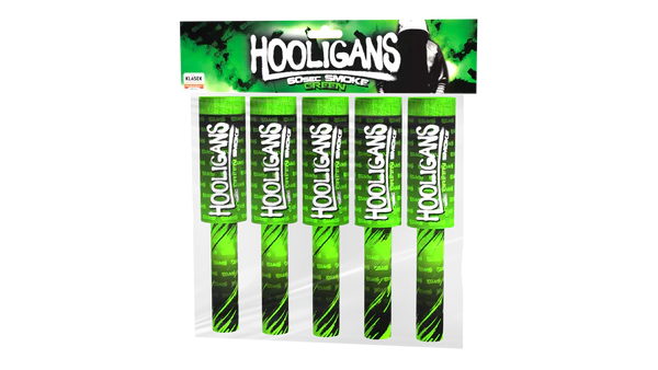 Hooligans Rauch-Torch Grün 5er Set