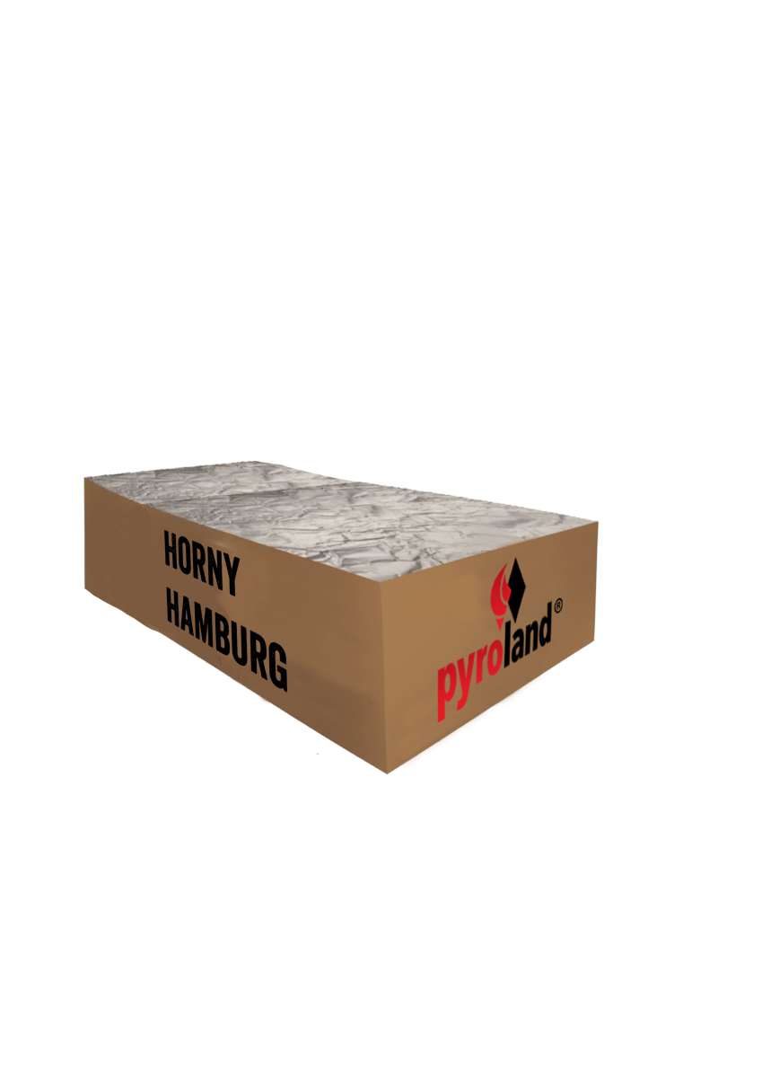 Horny Hamburg 128-Schuss-Feuerwerkverbund (Double Compound)