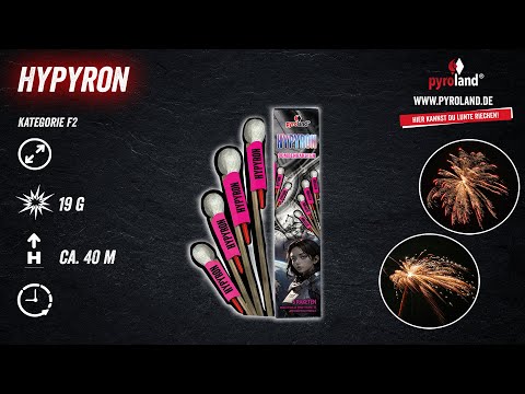 HYPYRON - 6-teiliges Raketen-Sortiment