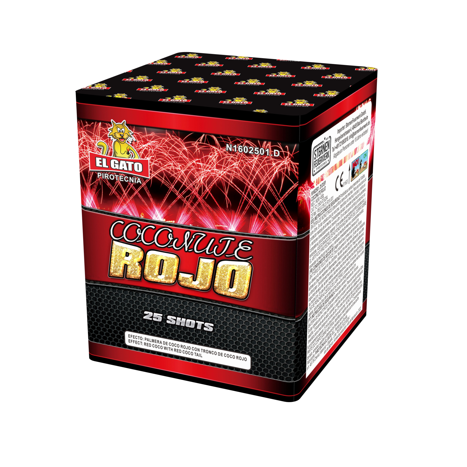 Coconut Rojo 25 Schuss